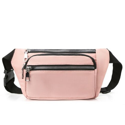 Waist Bag Fanny Pack For Men Women/Hip Belt Bum Pouch/Sport Travel Purse Unisex
