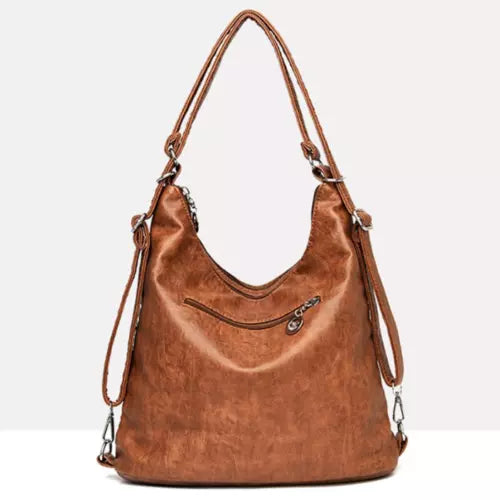 New Womens PU Leather Handbag Vintage Crossbody Shoulder Bag Female Casual Tote