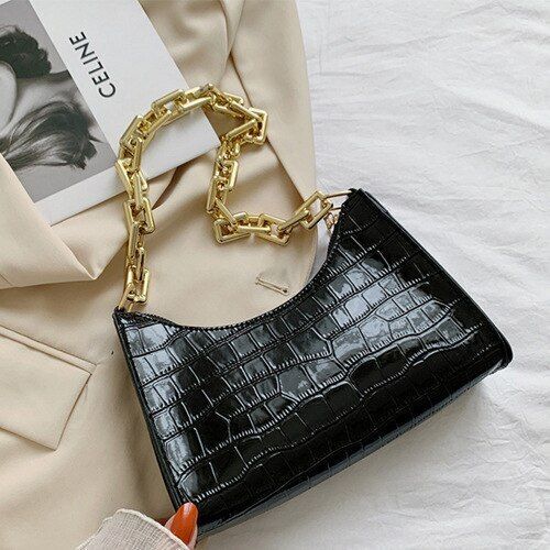 Leather Bag Handbag Shoulder Totes Underarm Top Handle Bags Small Pouch Clutch