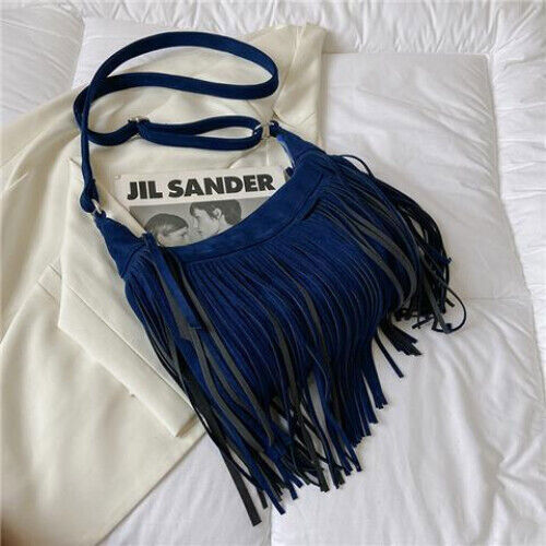 PU Leather Tassel Bags Bag Women Shoulder Crossbody Bag Bags Women's Handbags