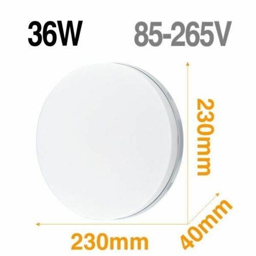 Square LED Panel Light 18W 24W 36W 48W Round Ceiling Lamp Downlight AC85-265V 1