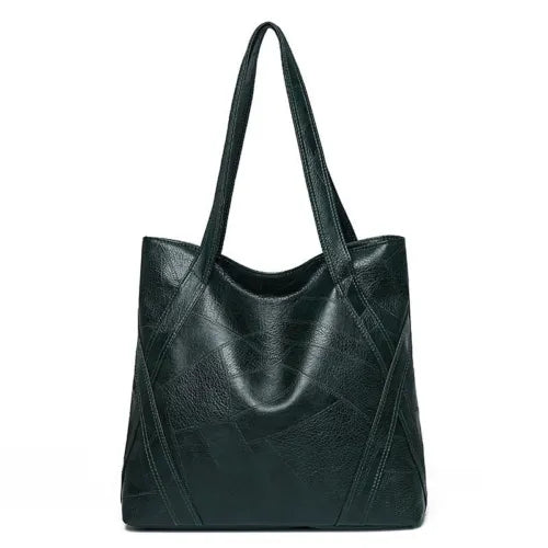 Fashion Women's Ladies Faux Leather Tote Bag Shopper Shoulder Bag Handbag