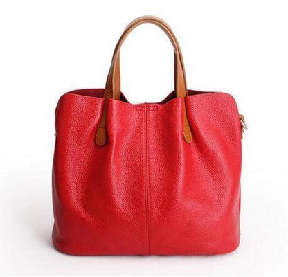 Women Soft Genuine Real Leather Tote Handbag Purses Crossbody Bag Shoulder Bags
