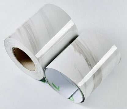 Wall Stickers Black/White Waterproof Waist Line Self Adhesive Border Roll Homes