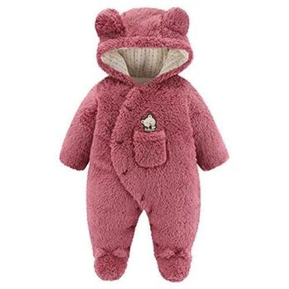 Ropa Para Bebe Recien Nacido Niño Niña Conjuntos De Lana Gruesa Monos Para Frio