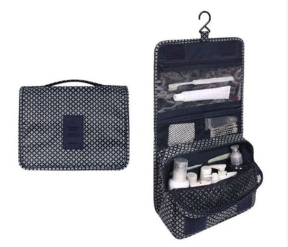 Travel Waterproof Cosmetic Organizer Pouch Hanging Toiletry Bag Makeup Polyester