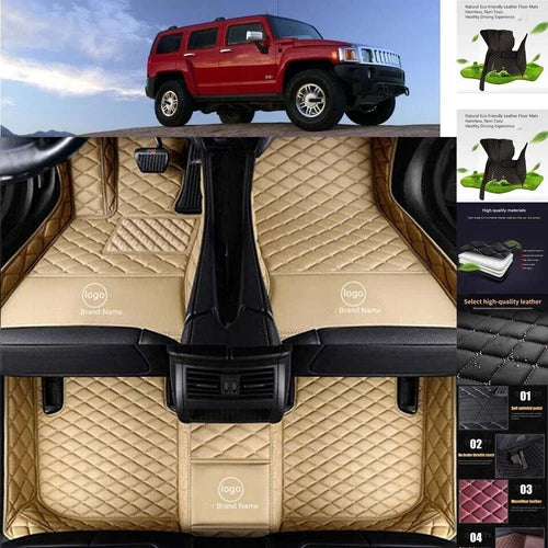 For Hummer H2 H3 All Model Car Floor Mats Custom Cargo Liners Carpets Waterproof