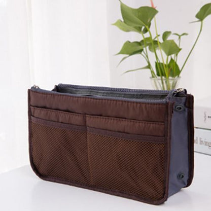 Bag Nylon Travel Insert Organizer Handbag Purse Large Liner Makeup Cosmetic Bag