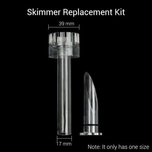 Skimmer Glass Lily Pipe Spin Surface Inflow Outflow 13/17mm Aquarium Water Tank