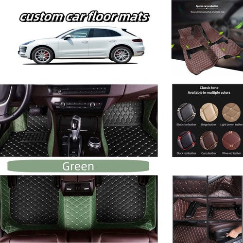 For Porsche All Models Car Floor Mats Custom Cargo Carpets Waterproof Liner Rugs