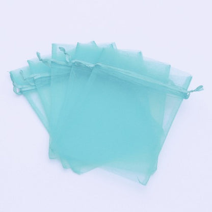 50/100/200/500 Organza Wedding Party Favor Gift Candy Sheer Bags Jewelry Pouch