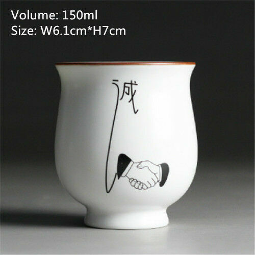Chinese tea cup Japanese style master cup of tea blue-and-white porcelain cups