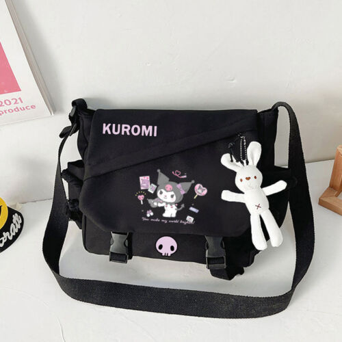 My Melody Messenger Bag Kuromi My Melody Shoulder Bag Backpack Unisex Bag