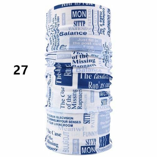 Hiking Scarf Sport Headwear Reversible Bandana Turban Scarves Outdoor Cycling