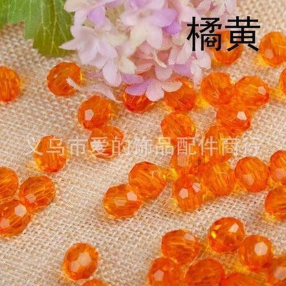 Pearl Bag Clear Acrylic Crystal Beaded Totes Handbag Women Handmade Small Bucket
