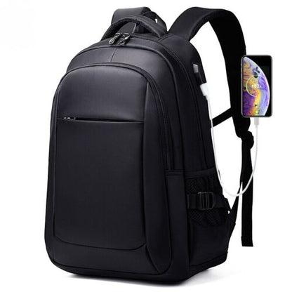 15.6 Inch Laptop Waterproof Backpacks USB Charging School Bag Men Travel Bag