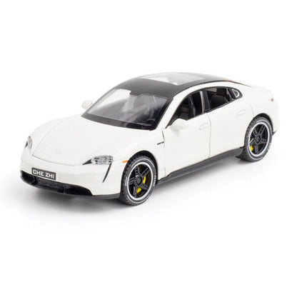 1/32 Alloy Pull Back Diecast Car Model Toy Vehicle Sound&Light Collection Gift b