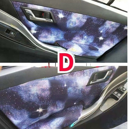 Car Headlining Fabric Star Pattern for Upholstery Auto Interior Home Decor DIY