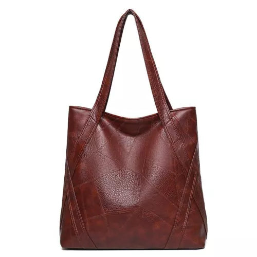 Fashion Women's Ladies Faux Leather Tote Bag Shopper Shoulder Bag Handbag
