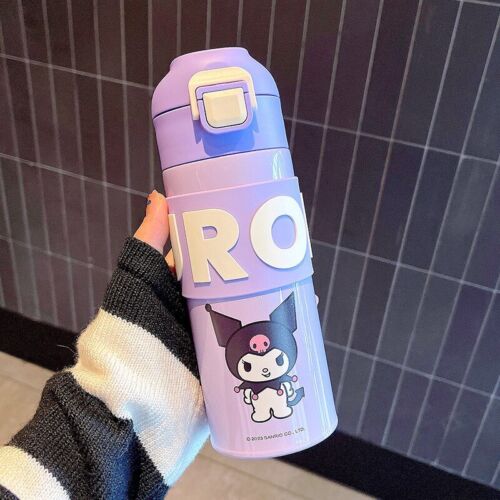 Thermos Mug Cinnamoroll Kuromi My Melody Stainless Steel Water Cup Water Bottle
