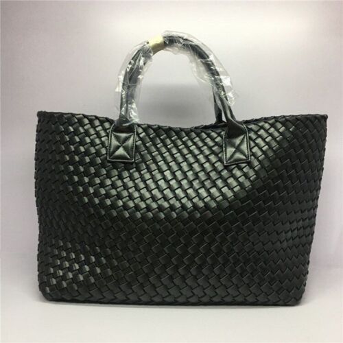 Snake Weaving Bag Shoulder Purse Vegetable Basket Large Shopping Bag 37*18*53 CM
