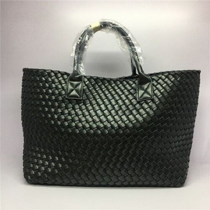 Snake Weaving Bag Shoulder Purse Vegetable Basket Large Shopping Bag 37*18*53 CM