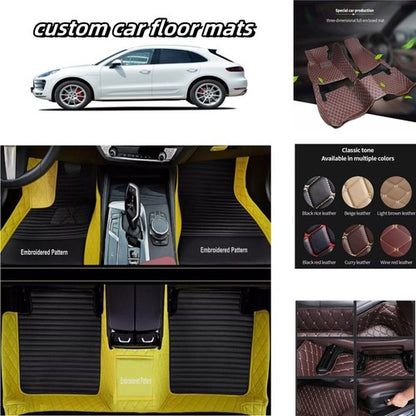 For Mini Clubman Countryman Coupe Paceman Car Floor Mats Custom Waterproof Mats