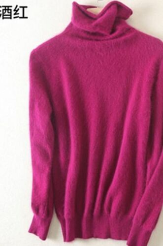 Women Sweaters Turtleneck Pullover Cashmere Knitted Soft Warm Clothes Jumper Top