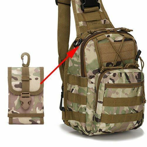 Outdoor Chest Bag Climbing Trekking Backpack Tactical Hiking Camping Hunting