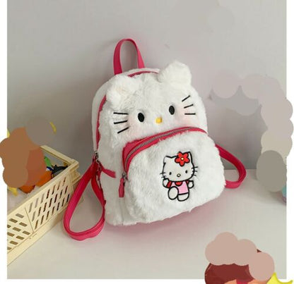 Cute Girl's Kuromi Hello Kitty Pompompurin Backpack Satchel Shoulder Bag Gift
