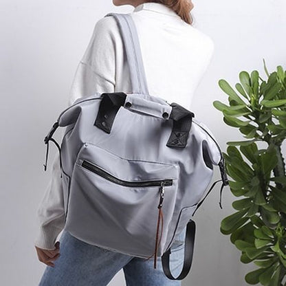 Nylon Backpack Casual Backpacks High Capacity Bag Teenage Travel Students 20-35L