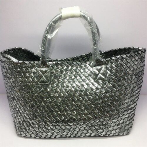Snake Weaving Bag Shoulder Purse Vegetable Basket Large Shopping Bag 37*18*53 CM