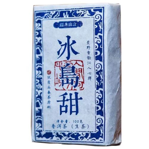 Iceland Ancient Tree Raw Pu'er Brick Tea Yunnan Mengku Puerh Shengcha Pu-erh Tea