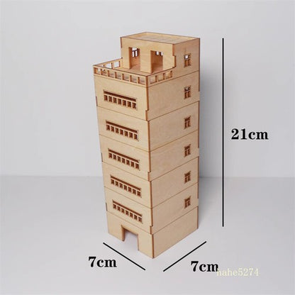 Urban Scene Building Model Handmade DIY Material Set Architecture School Model