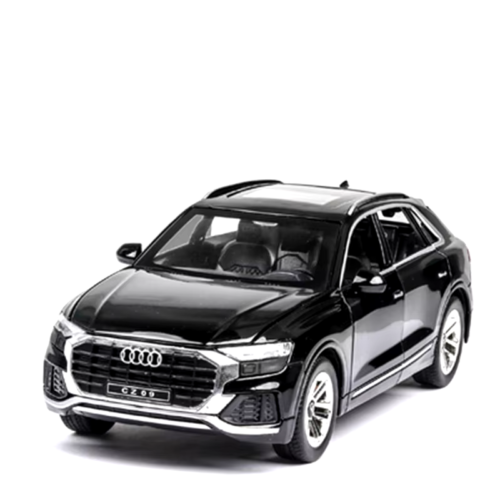 1:24 AUDI Q8 SUV Alloy Car Model Diecast Metal Vehicles Car Model High Simulatio