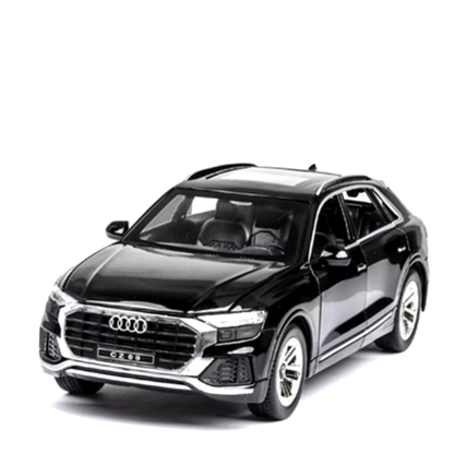 1:24 AUDI Q8 SUV Alloy Car Model Diecast Metal Vehicles Car Model High Simulatio