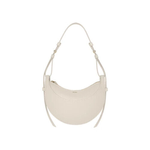 Genuine Leather Shoulder Bag Women Handbag Saddle Bag Half Bag Underarm Bag