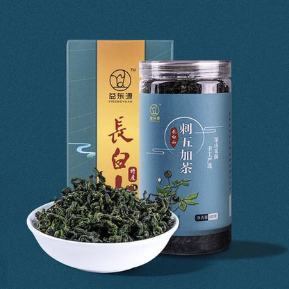 Acanthopanax Tea strengthens the spleen, nourishes the kidney and calms the mind