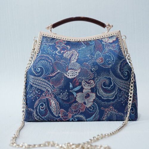 Chain Women Shoulder Crossbody Bag Tote Handbags Purse Vintage Shell Lock Bags