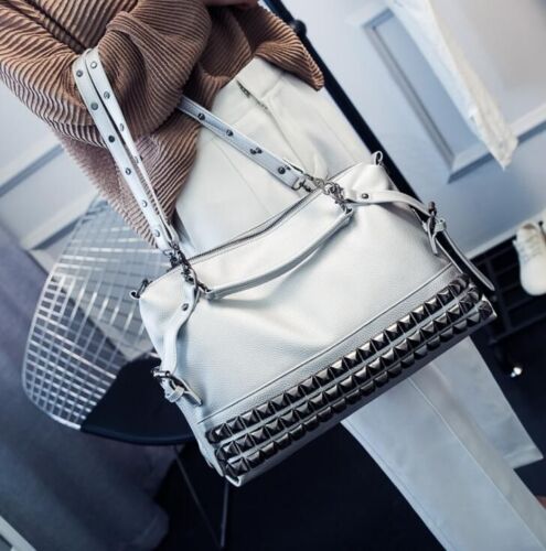 Leather Handbag Leisure School Bag Single Shoulder Messenger Polyester Crossbody