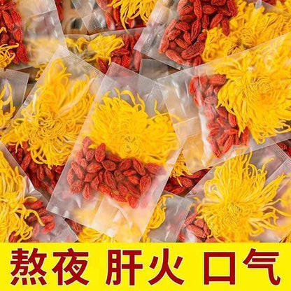 Chrysanthemum Goji Berry Tea Golden Chrysanthemum Health Tea Goji Berry One Cup