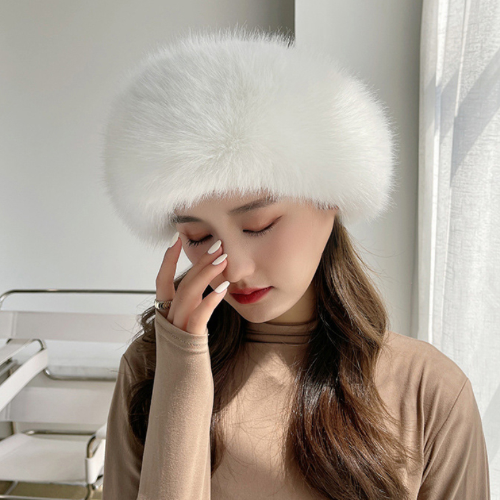 Women Warm Snow Ski Cap Faux Fur Hat Lady Windproof Winter Hats for Women Hat