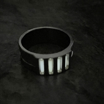 New TC4 Titanium Alloy Finger Ring Men Women Finger Ring Gift