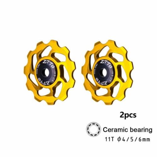 Pulley Jockey Wheel 11T MTB Bicycle Rear Derailleur Ceramic Bearing Road Bike 1p