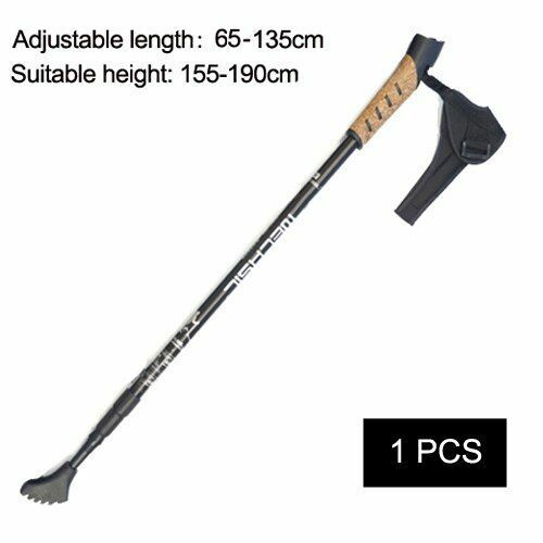 2Pcs Hiking Walking Sticks Trekking Poles Nordic Walking Aluminum Camping Hiking