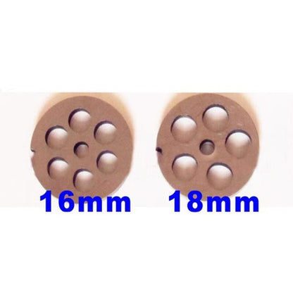 1PC Meat Grinder Hole Iron Plate Chopper Disc Mincer Replacement 3mm-20mm Tool