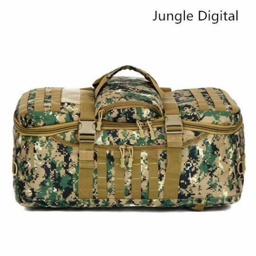 60L Tactical Backpack Camping Hiking Trekking Bag 900D Waterproof Travel Outdoor