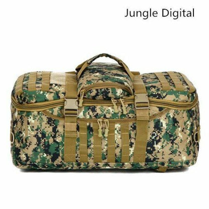 60L Tactical Backpack Camping Hiking Trekking Bag 900D Waterproof Travel Outdoor