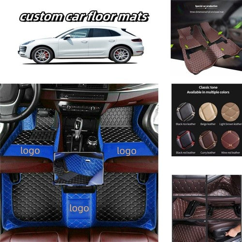 For Honda All Models 1994-2023 Car Floor Mats Luxury Custom Carpets Waterproof