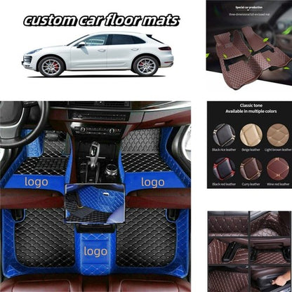 For Honda All Models 1994-2023 Car Floor Mats Luxury Custom Carpets Waterproof